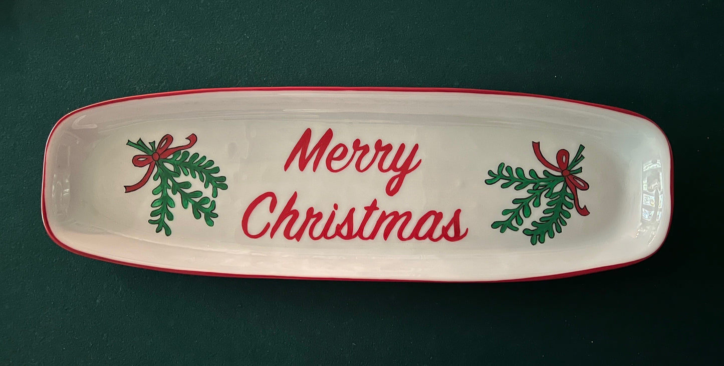 Merry Christmas Platter