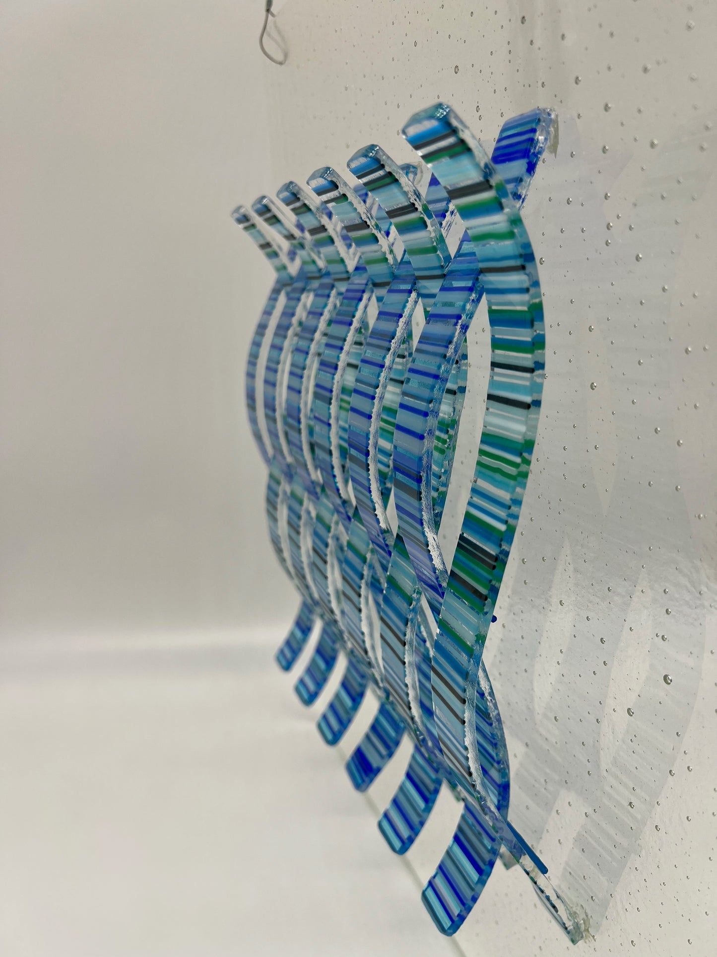 Waves Glass Sculpture